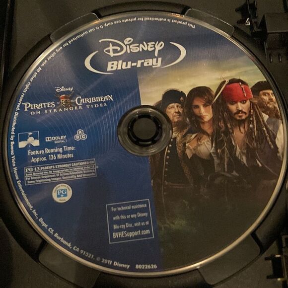 Pirates of the Caribbean On Stranger Tides Blu-ray Disc - Picture 5 of 6